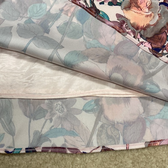 346 Brooks Brothers Pink Floral Long Sleeve Dress see photos as description EUC - Picture 15 of 17